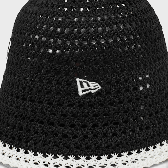 New Era Female Knitted Bucket MLB New York Yankees zwart 99094 3