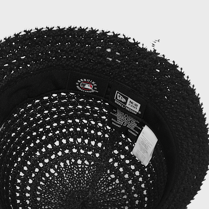 New Era Female Knitted Bucket MLB New York Yankees zwart 99094 4