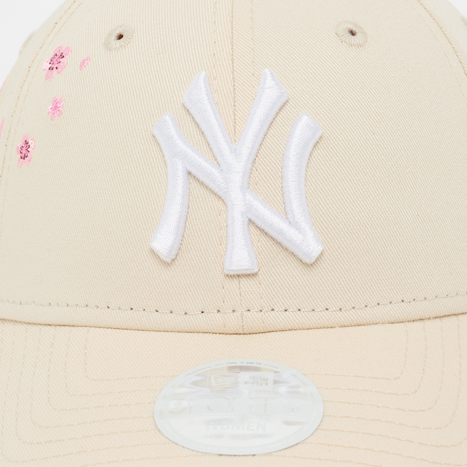New Era FEMALE 9FORTY Floral Icon MLB New York Yankees beige 99099 5