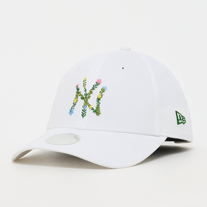 New Era FEMALE 9FORTY Floral Infill New York Yankees bianco 99095 1