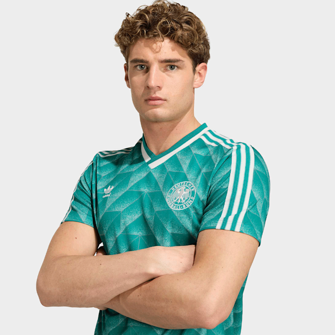 adidas Originals Deutschland DFB 1990 Auswärtstrikot blau 99119 3