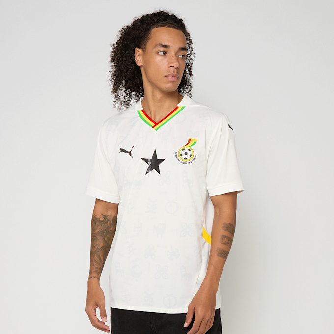 PUMA Ghana Football Association Home Jersey Replica bijela 99147 1