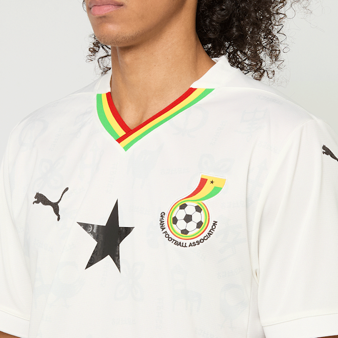 PUMA Ghana Football Association Home Jersey Replica weiß 99147 3