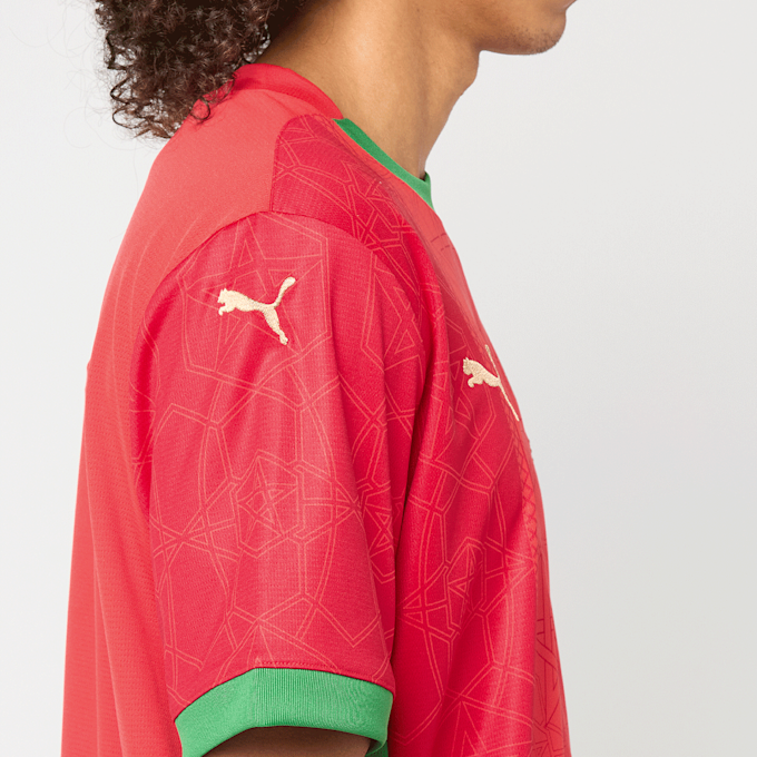 PUMA Federation Royale Marocaine Football Home Jersey Replica rosso 99145 5