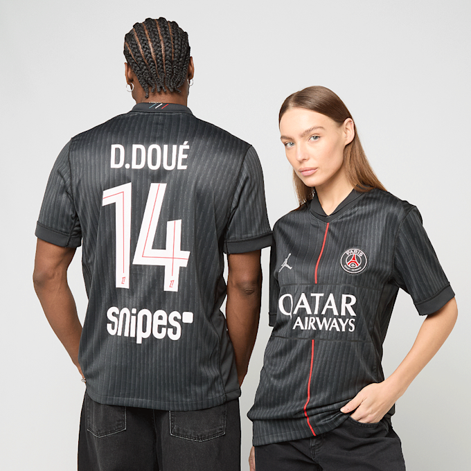 Jordan Doué / No. 14 / PSG Jordan Fourth Stadium 2025/26 bleu 99326 1