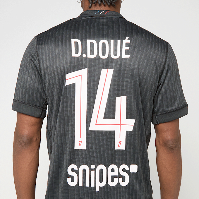 Jordan Doué / No. 14 / PSG Jordan Fourth Stadium 2025/26 czarny 99326 4