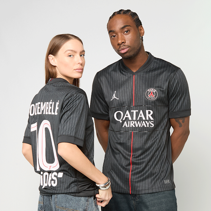 Jordan Dembélé / No. 10 / PSG Jordan Fourth Stadium 2025/26 schwarz 99327 1