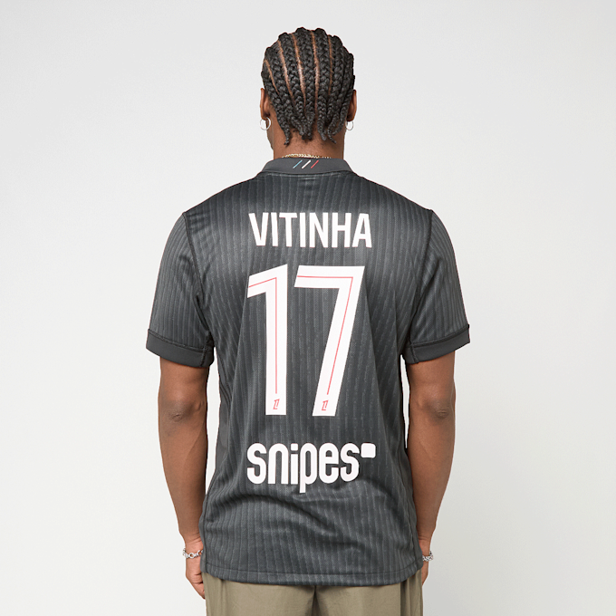 Jordan Vitinha / No. 17 / PSG Jordan Fourth Stadium 2025/26 crna 99328 2