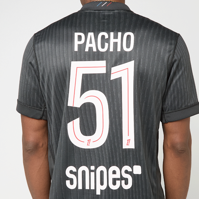 Jordan Pacho / No. 51 / PSG Jordan Fourth Stadium 2025/26 negro 99329 4