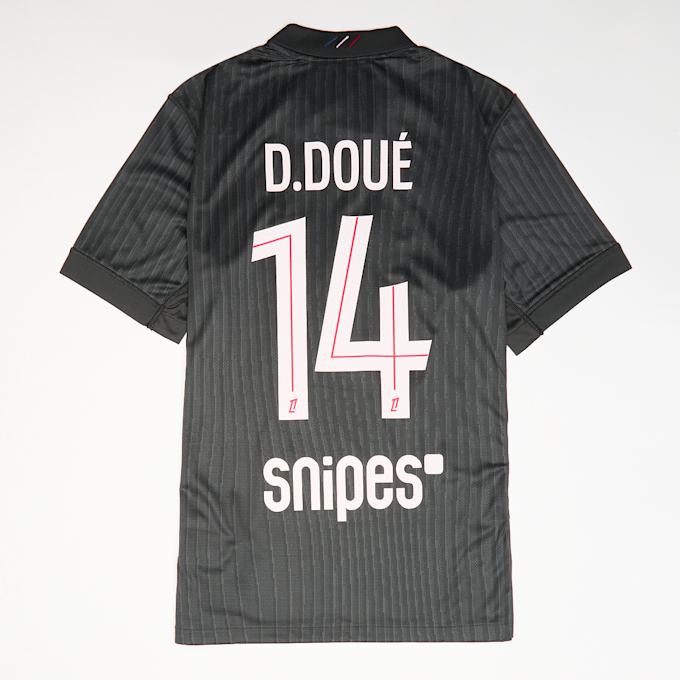 Jordan D. Doué  / No. 14 / PSG Jordan Fourth Stadium 2025/26 grau 99330 2