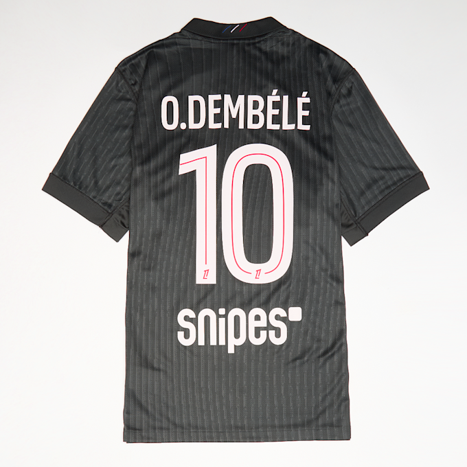 Jordan Dembélé / No. 10 / PSG Jordan Fourth Stadium 2025/26 grigio 99331 2