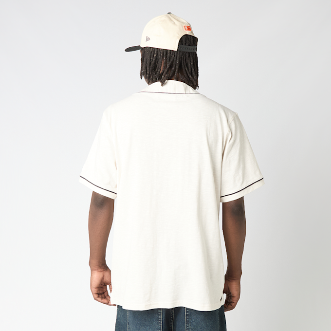 New Era Slub Baseball Jersey beż 99357 2