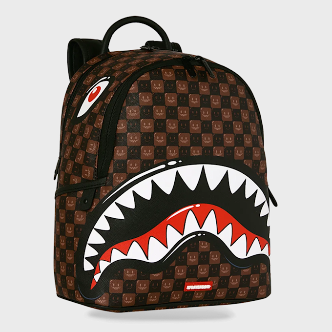 SPRAYGROUND Sharks in Paris WTF Bubble Marron 99418 2