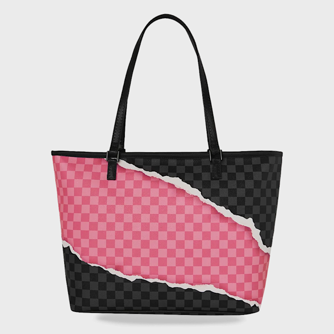 SPRAYGROUND Pink Panther On The Run Tote Noir 99426 3