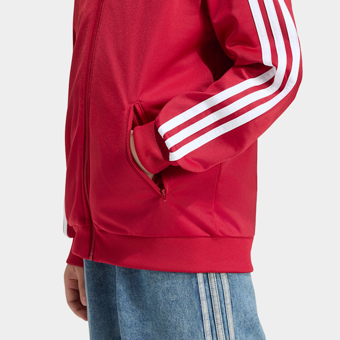 adidas Originals Firebird Loose Track Top czerwony 99602 3