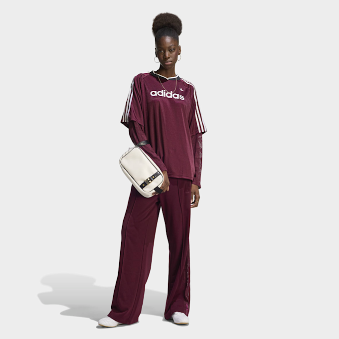 adidas Originals Lace Long-Sleeve Jersey rosso 99847 5