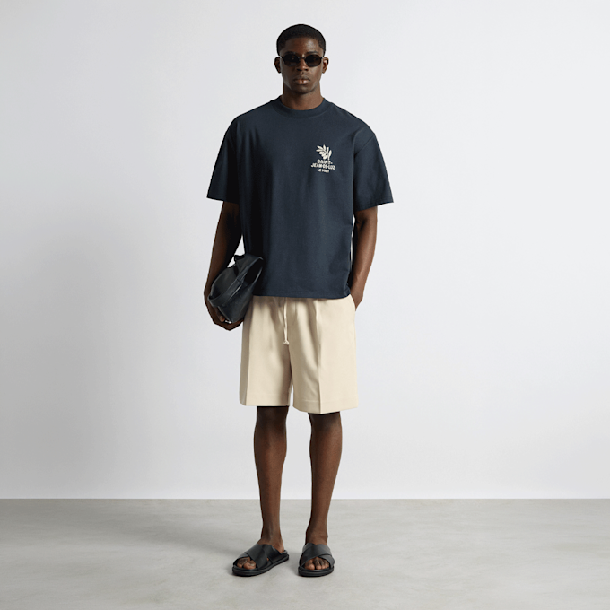 Burocs Oversize T-Shirt plava 100204 3