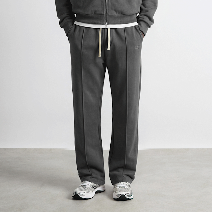 Burocs Wide Leg Seam Sweatpants siva 100206 1