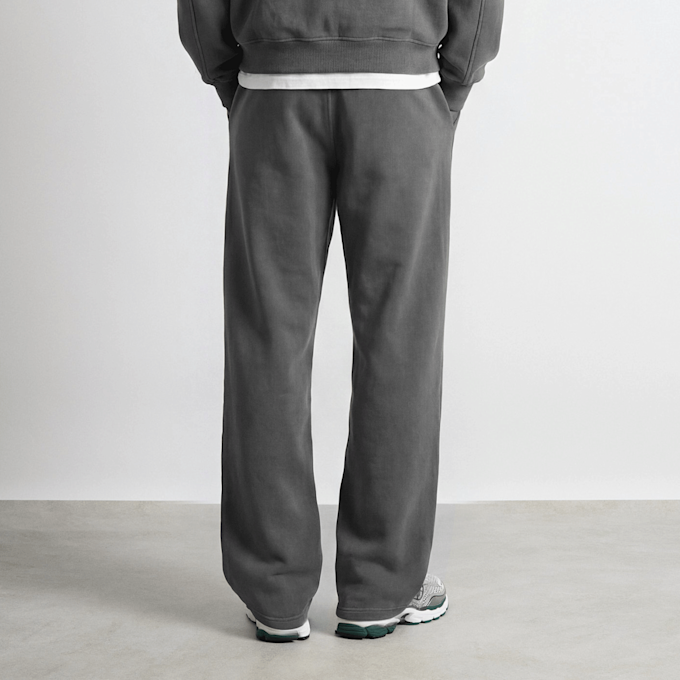 Burocs Wide Leg Seam Sweatpants grigio 100206 2