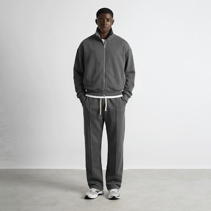 Burocs Wide Leg Seam Sweatpants grigio 100206 3
