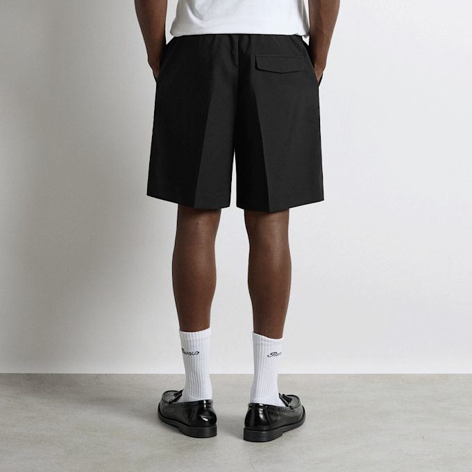 Burocs Loose Drawstring Shorts zwart 100208 2