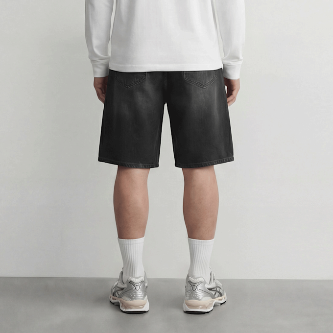 Burocs Marco Baggy Shorts siva 100210 2