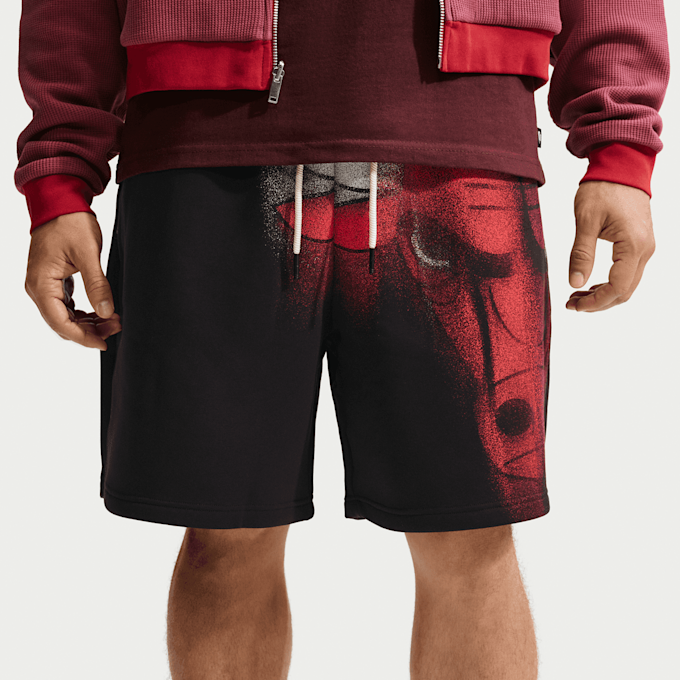Nike Chicago Bulls MNK Therma-FIT SI BB Fleece Icon Short Schwarz 100283 3