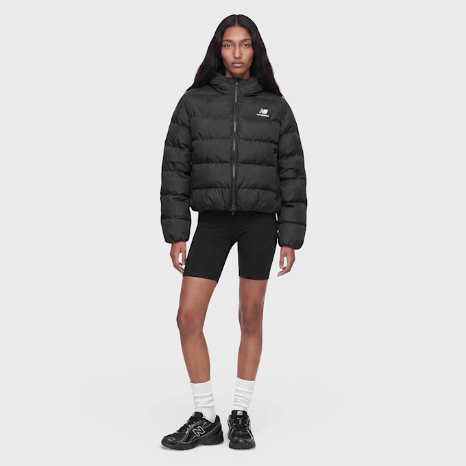 New Balance Boston Puffer Jacket schwarz 100604 4