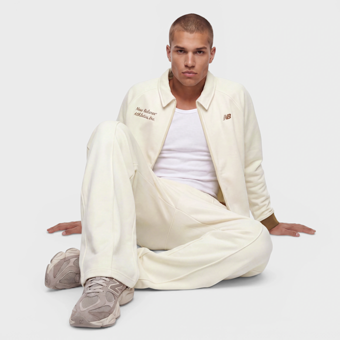 New Balance Sport Legacy Pique Jacket angora (aga) braun 100629 4