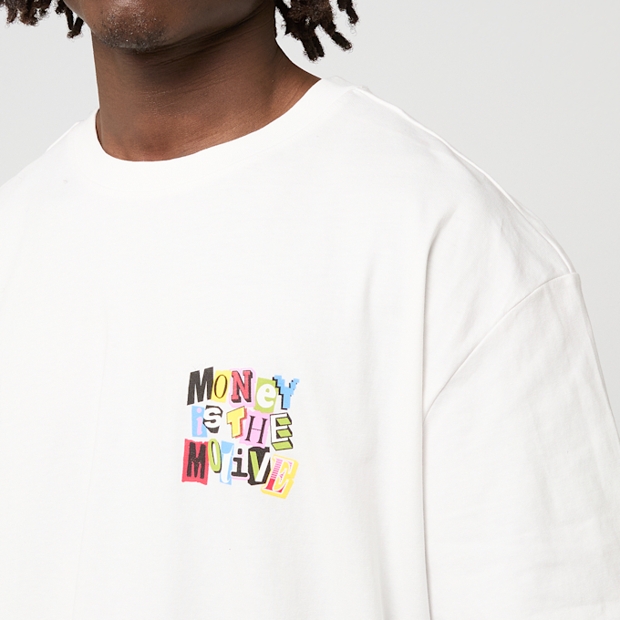 Karl Kani College Print Tee blanco 100703 3