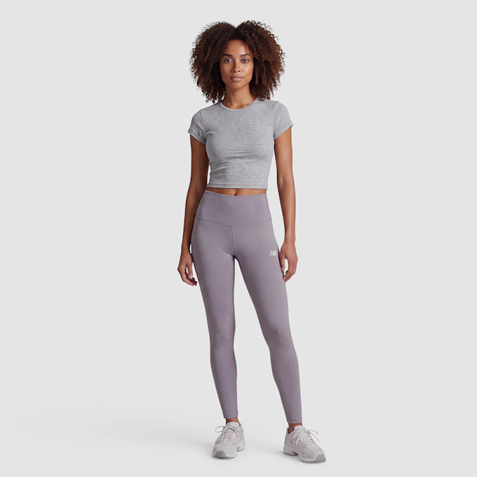 New Balance Harmony High Rise Legging 25" Gris 100608 5