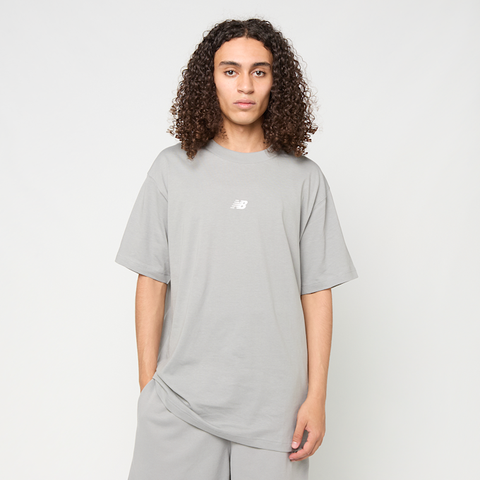 New Balance Semi Oval NB T-Shirt grijs 100634 2