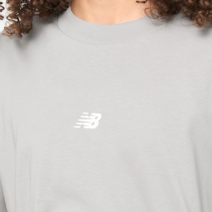 New Balance Semi Oval NB T-Shirt grau 100634 3