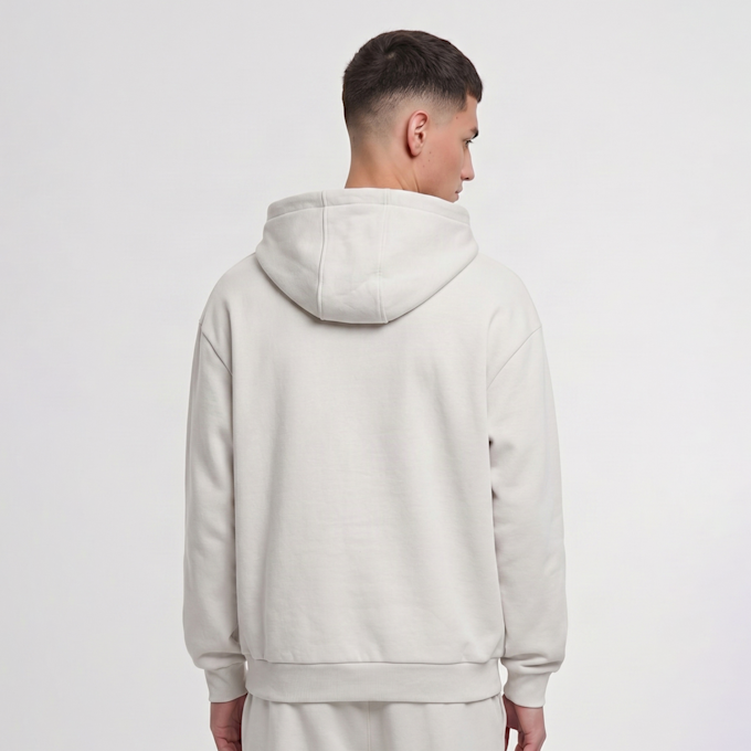 Urban Classics Fluffy Zip Hoody beż 100709 2