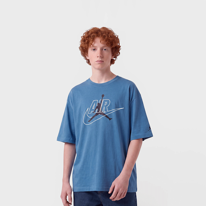 Jordan Air Swoosh Jumpman Shortsleeve Tee blau 100799 1