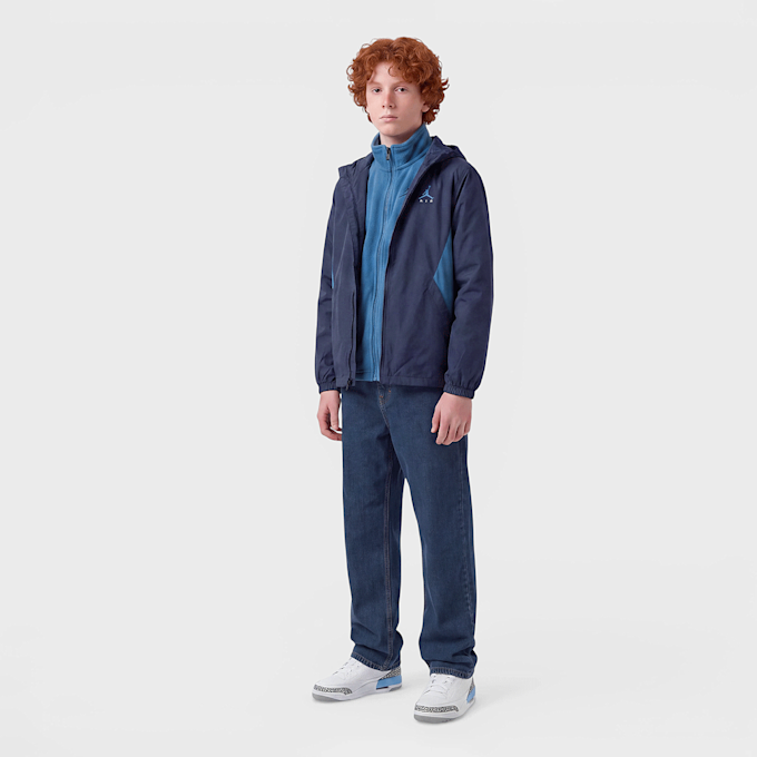 Jordan 3 IN 1 Systems Jacket blauw 100819 8