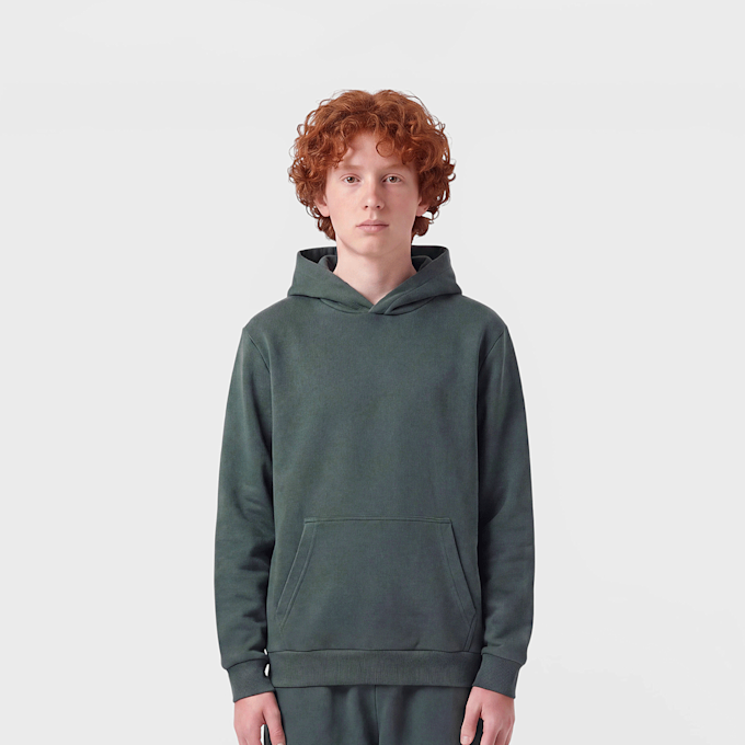 Urban Classics Fluffy Hoody grün 100937 1