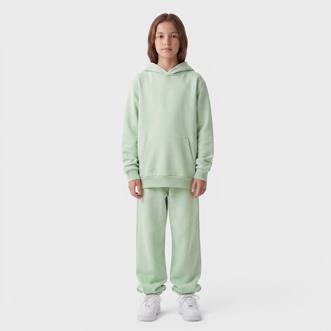 Urban Classics Fluffy Hoody grün 100935 4