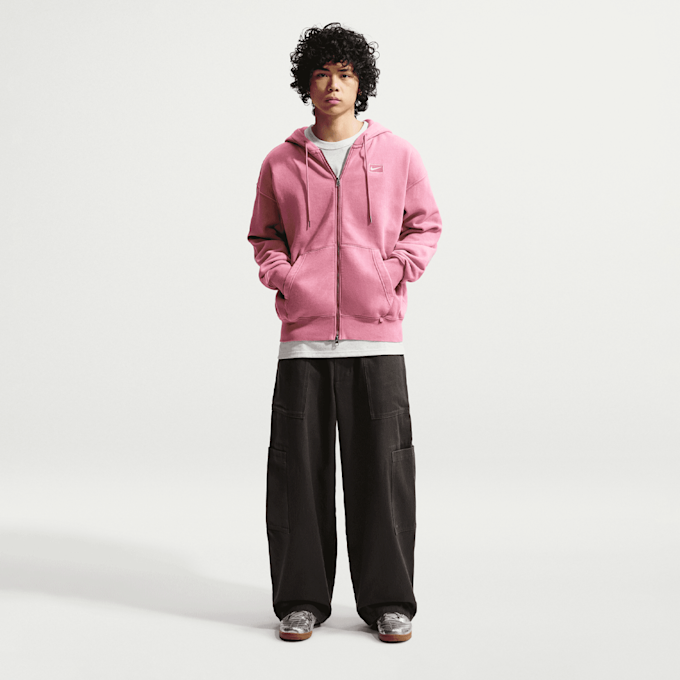 Nike   Sportswear Graphic Full Zip Hoodie rosa 100990 6