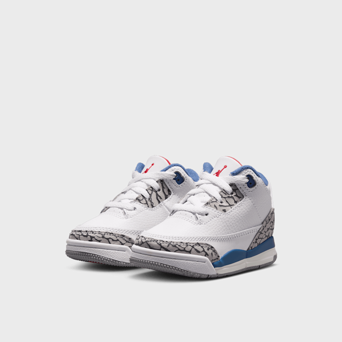 Jordan Air Jordan 3 Retro Małe Dzieci “True Blue” niebieski 100967 3