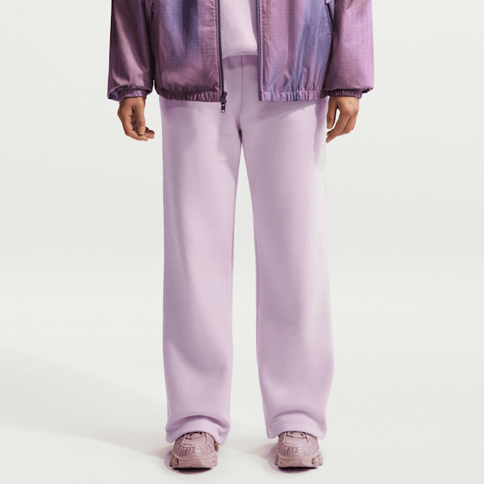 Nike Studio Fleece Open Hem Pant ljubičasta 101330 1