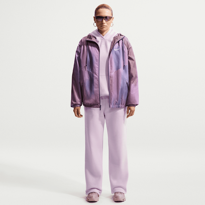 Nike   Studio Fleece Open Hem Pant pourpre 101330 6
