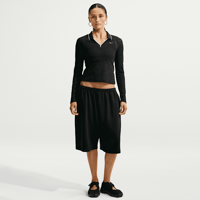 Nike Chill Knit Longsleeve Stitch Lace Top noir 101338 6