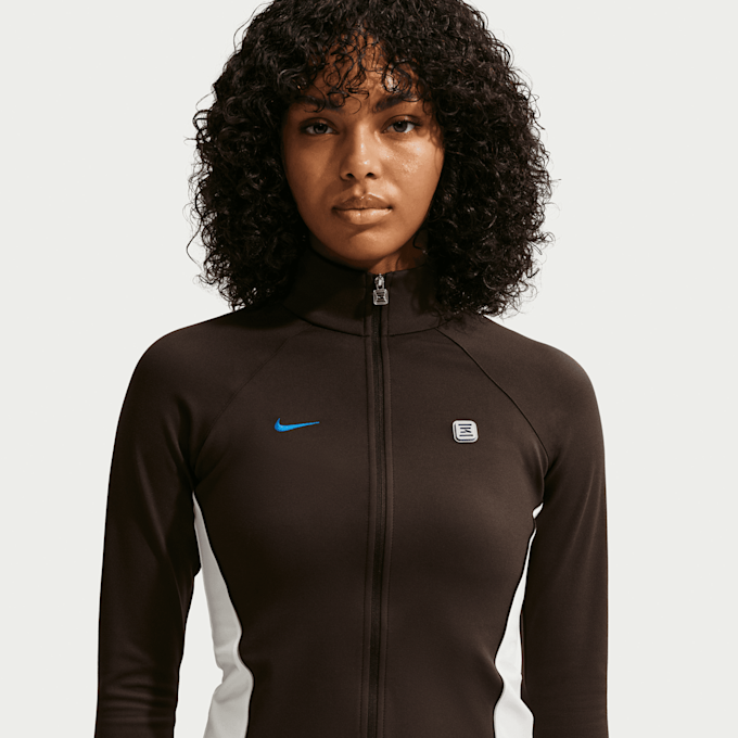 Nike Shox Full-Zip Long Sleeve Top braun 101608 3