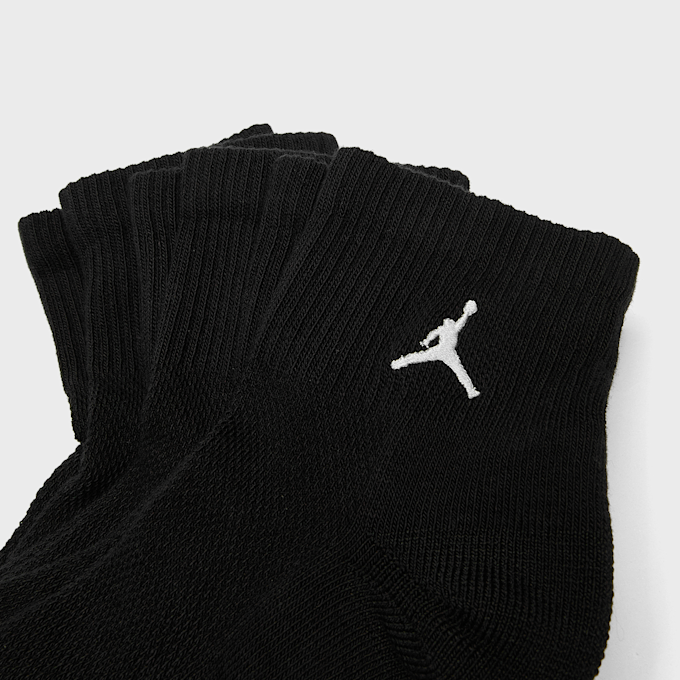 Jordan 3 PACK - Everyday Elevated Ankle Socks nero 101707 2