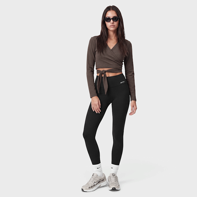 aim'n Shape Seamless Wrap Long Sleeve Braun 101956 4