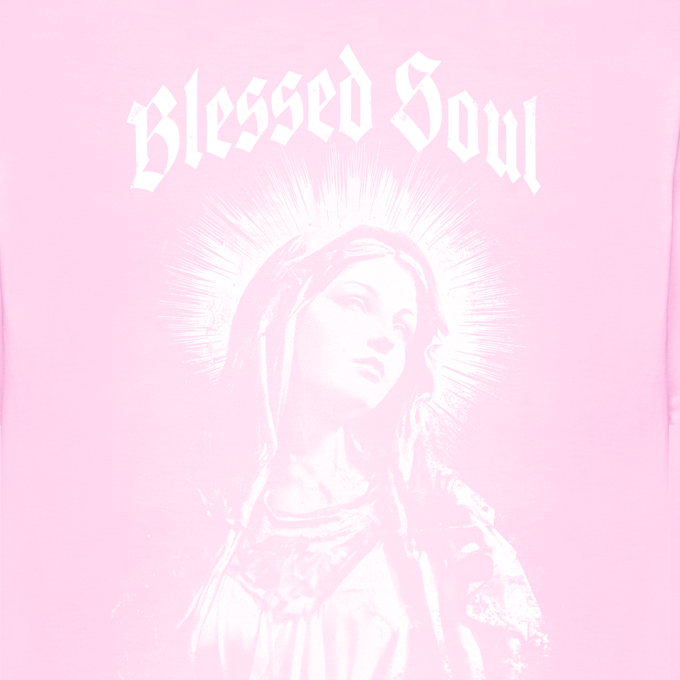 Mister Tee Blessed Soul Mary Oversize Tee różowy 102044 3