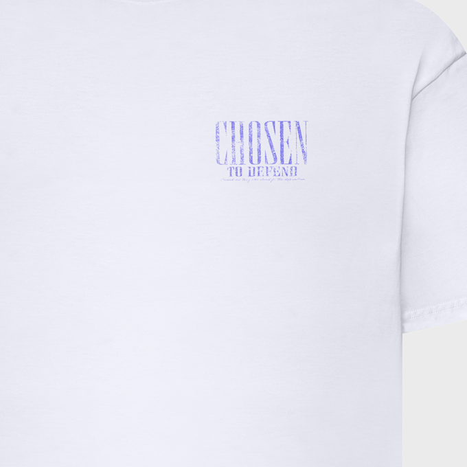 Mister Tee Chosen To Defend Oversize Tee blanc 102042 3