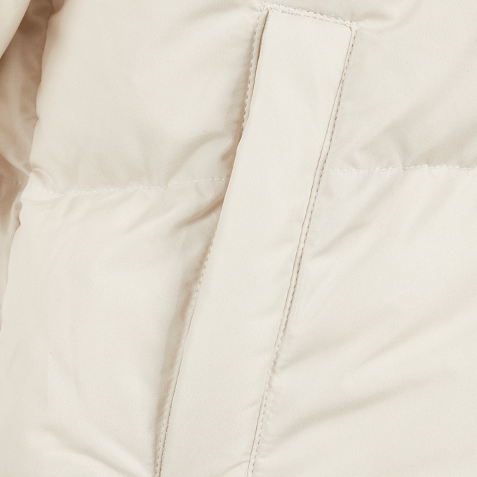 Urban Classics Ladies Short Puffer Jacket Beige 102036 4