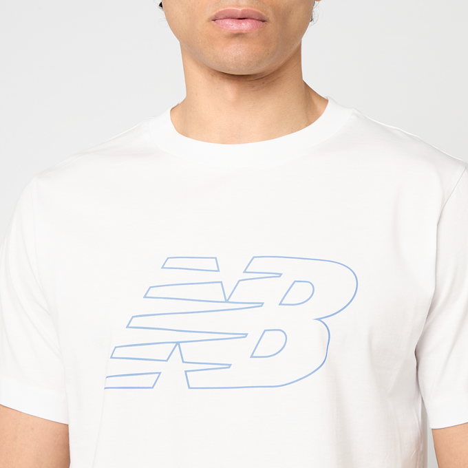 New Balance Flying NB T-Shirt wit 102739 3